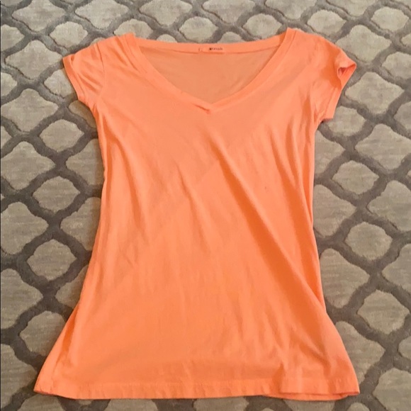 LA made Tops - Tangerine Orange T Shirt